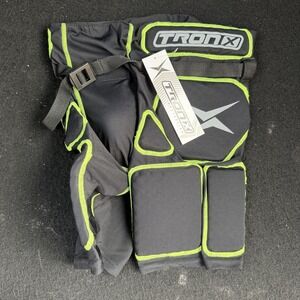 TronX Stryker Girdle Inline Hockey Thigh Protector Youth L/XL Boys Black Padded